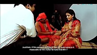 Indian aunty undisguised fling around sadhu
